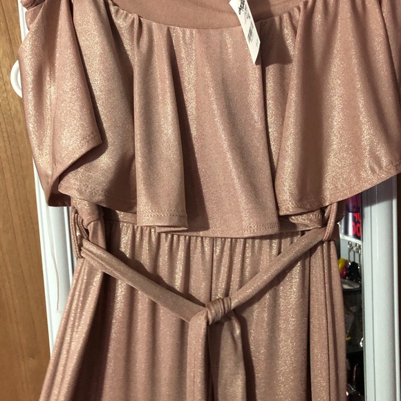 Charlotte Russe Other - Rose gold romper